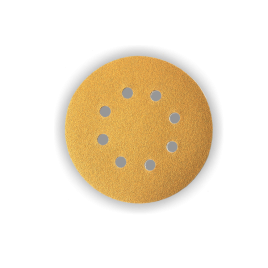 Круг абразивный d=125мм Р400 8 отв. GOLD LINE HOLEX