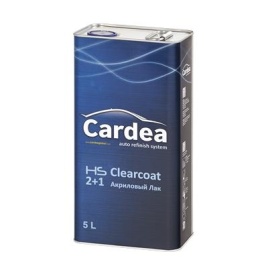 Cardea Лак HS 2+1 Clearcoat 1л+отвердитель0,5л