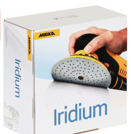 Круг шлиф. на бум.основе липучка IRIDIUM 150мм 121отв. Р220 MIRKA