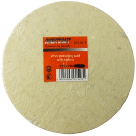Полировальный круг 150x10mm самозацепляемый (войлок)