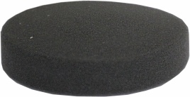 Круг полировальный поролоновый 150x30мм мягкий чёрный HOLEX