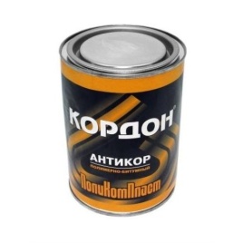 Кордон антикор полимерно-битумный 1кг ПОЛИКОМПЛАСТ