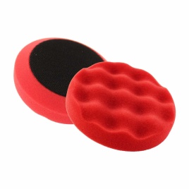 Полировальник поролоновый 100x30мм UFO Soft Cut мягкий рельефный красный H7