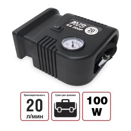 Компрессор автомобильный AVS KS200P