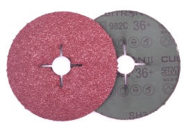 Круг фибровый Cubitron II 982С, Р36, 125ммх22мм