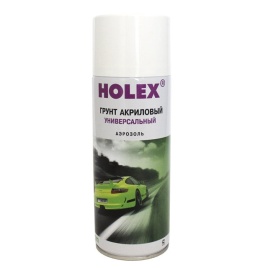 Грунт акриловый белый аэрозоль HOLEX 520мл	