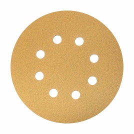 Круг абразивный d=125мм Р600 8 отв. GOLD LINE HOLEX