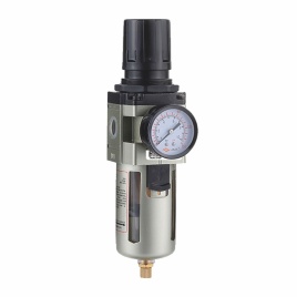 Фильтр-влагоотделитель с регулятором давления и манометром AFR4000 Русский Мастер
