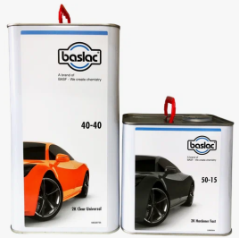 Лак Baslac 40-40 5л + отв.быстрый 50-15 2,5л комплект