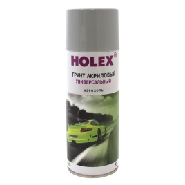 Грунт акриловый серый аэрозоль HOLEX 520мл