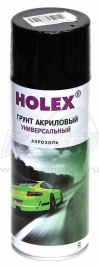 Грунт акриловый чёрный аэрозоль HOLEX 520мл