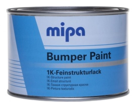 MIPA BUMPER PAINT структурная краска СЕРАЯ для бамперов 0.5 л