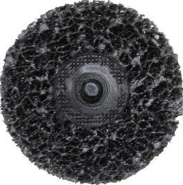 Круг для снятия ржавчины чёрный Д= 50 мм (крепление Roloc) Русский Мастер