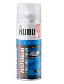 ЛАК акриловый МАТОВЫЙ KU-9010M   520 мл