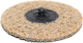 Диск зачистной Д= 50 мм Р080 Коричневый (крепление Roloc) Русский Мастер