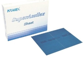 Лист абразивный P 320 170х130мм темно-синий SUPERASSILEX KOVAX