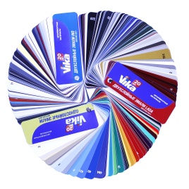 Набор вееров цветов (двуслойные эмали LADA, INO, однослойные эмали 2020/2021) VIKA