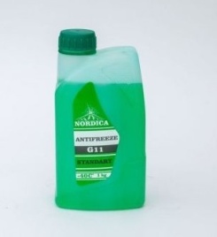 Антифриз NORDICA G11 (-40С) зеленый 1кг