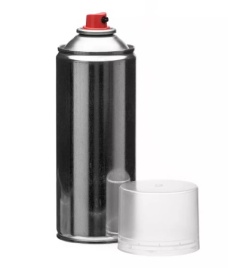 Баллон аэрозольный под заправку эмалей с клапаном LINDAL (520мл) полупродукт