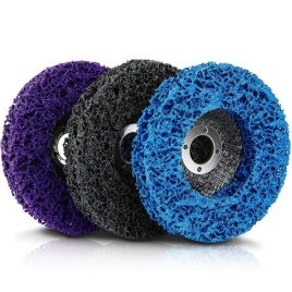 Круг для снятия ржавчины синий d= 125*22,2 мм Orientcraft