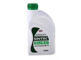 Антифриз Sintec EURO G11 -40С зеленый 1л