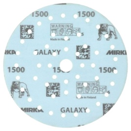 Шлифовальный диск GALAXY 150мм Multifit (50 отверстий), Р60