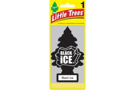 Ароматизатор елочка Car-Freshner Black Ice Черный лед U1P-10155-RUSS