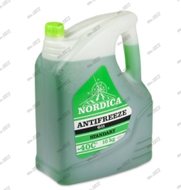 Антифриз NORDICA G11 (-40С) зеленый 10кг