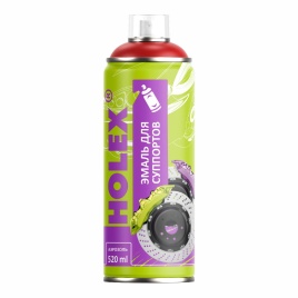 Эмаль для суппортов красная 520мл HOLEX