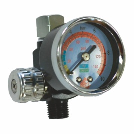 Регулятор давления с манометром для краскопульта  Русский мастер