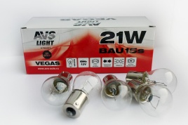 Лампа AVS Vegas 12V. 21W (BAU15S) BOX