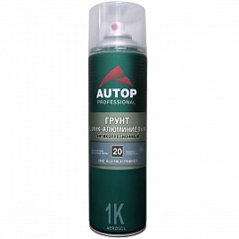 Грунт-аэрозоль №20 цинк-алюминиевый антикоррозионный AUTOP PROFESSIONAL (650мл)