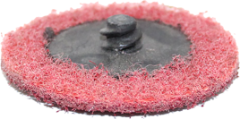 Диск зачистной Д= 50 мм Р180 Красный (крепление Roloc) Русский Мастер