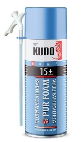Пена монтажная бытовая всесезонная HOME 15+ KUDO фото 1