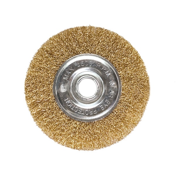 Щетка д/болгар плоск 100мм посадоч.d 22,2мм BARTEX фото 1