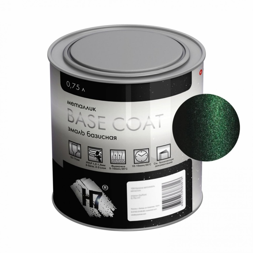 360 Сочи автоэмаль металлик эталон Mobihel 0,75л H7 фото 1