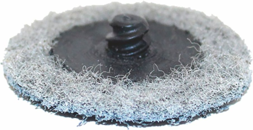 Диск зачистной Д= 50 мм Р360 Серый (крепление Roloc) Русский Мастер фото 1