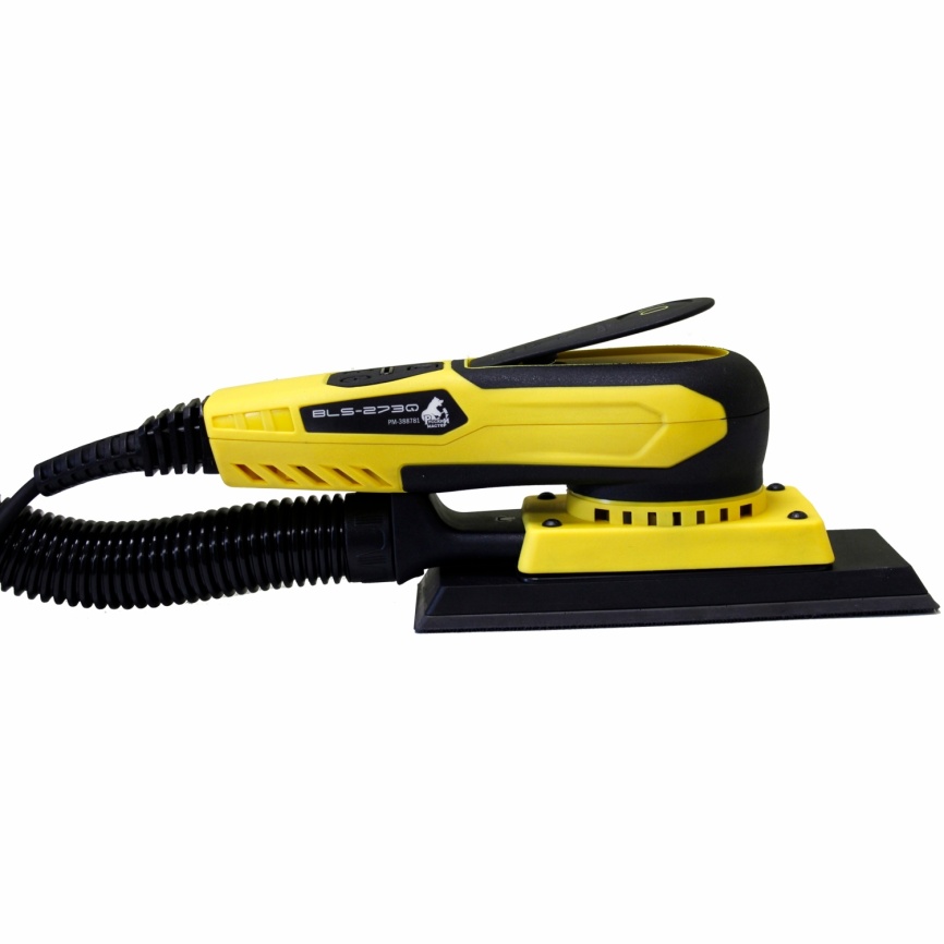 Машинка орбитальная шлифовальная бесщеточная 70*198мм, эксцентрик 3мм 220В BLS-273Q Русский Мастер фото 2