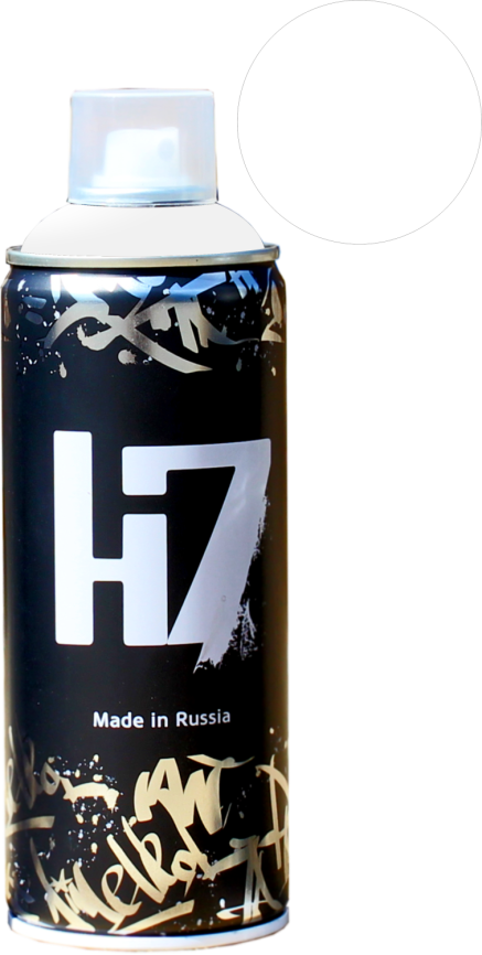 9003 белый - краска для граффити H7 520мл фото 1