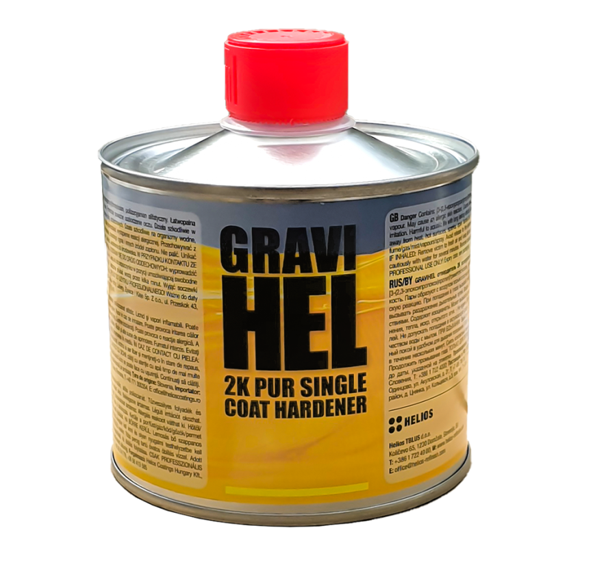 GRAVIHEL отвердитель 2K однослойных полиуретановых биндеров (0,15 л.) фото 1