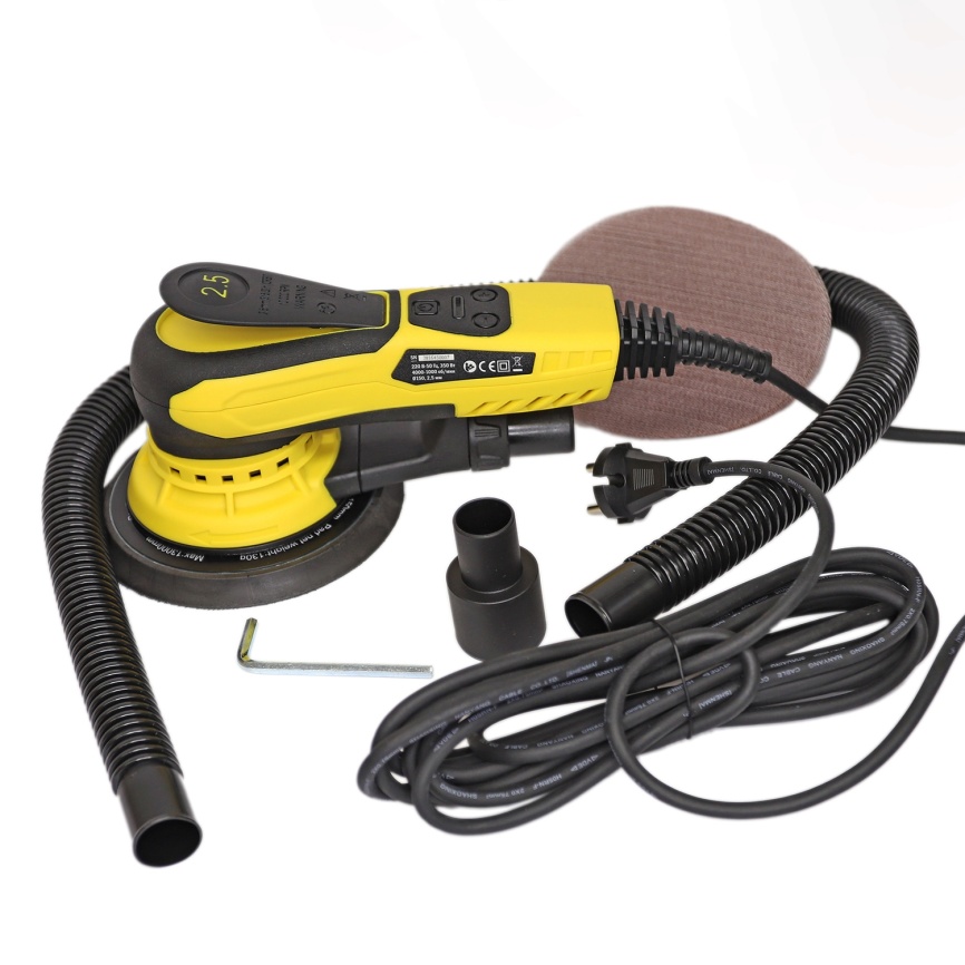 Машинка орбитальная шлифовальная бесщеточная 150мм, эксцентрик 2,5мм 220В BLS-150/2,5 фото 1