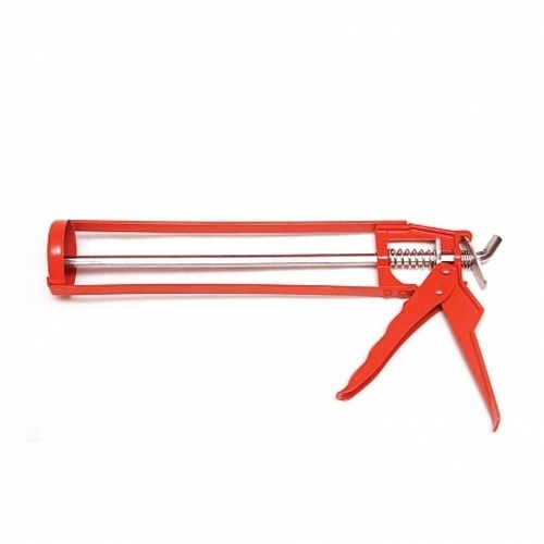 Пистолет д/герметика BARTEX скелетный 225мм шток 6мм с фиксатором 310мм G-240/MX-633A фото 1