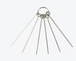 Набор игл для чистки краскопультов 0.5-0.9-1.1-1.2-1.4 фото 1