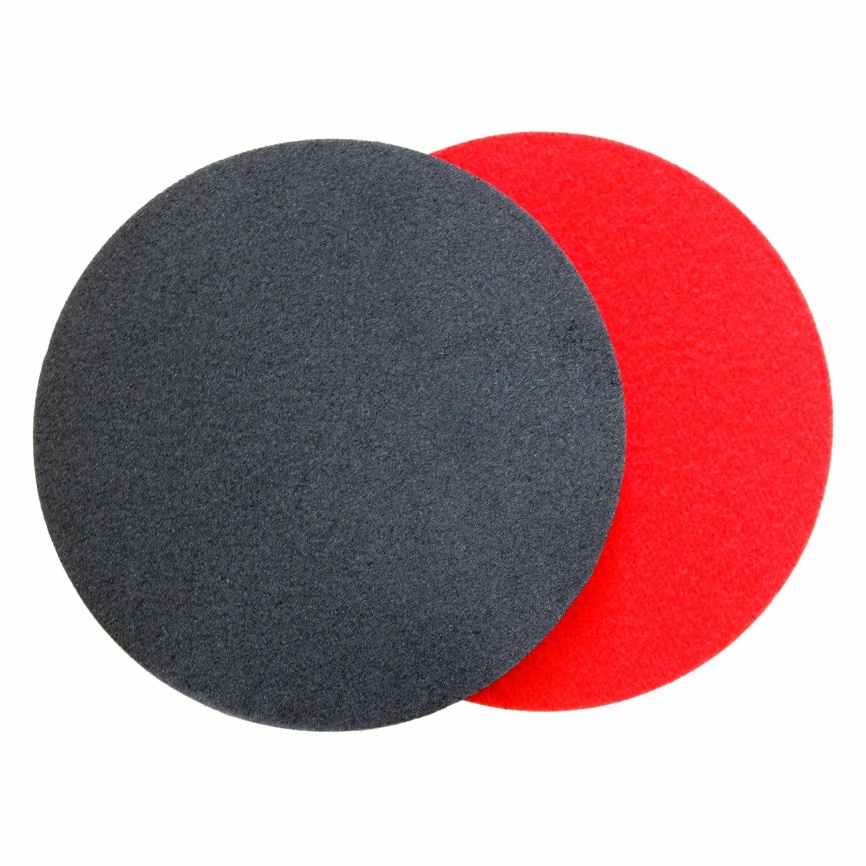 Круг абразивный на мягкой основе d=150мм P 800 BLACK HOLEX фото 1