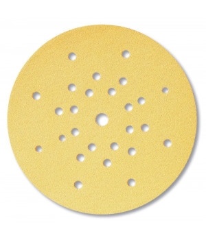 Абразивный круг на липучке Mirka Gold d225 Р100 (27отв) фото 1