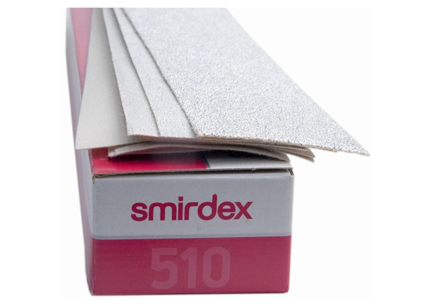 P40 70*400мм SMIRDEX 510 White Абразивная бумага в полосках фото 1