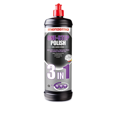 Паста полировальная среднеабразивная универсальная One step polish 3 in 1 1 л. фото 1