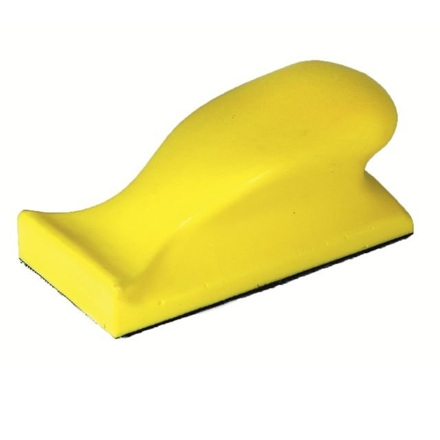 Мягкий шлифблок на липучке 70*125мм Русский Мастер фото 1