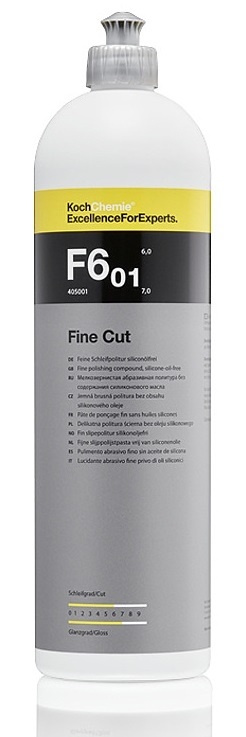 Мелко-абразивная паста полироль без силикона F6.01 Koch Chemie 0,25 л фото 1