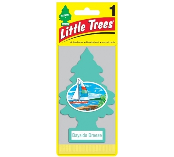 Ароматизатор Car-Freshner Ёлочка Bayside Breeze Прибрежный бриз фото 1